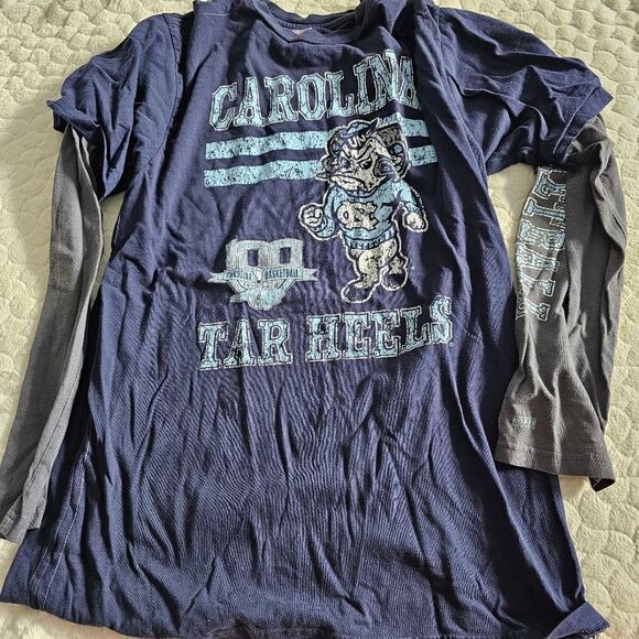 North Carolina tee shirt t-shirt bundle large Charlotte Hornets Panthers Tarheel - Picture 2 of 5